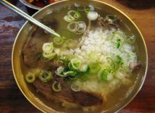 韩国河东馆 精熬的牛肉汤